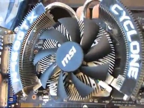 MSI NVIDIA GeForce GTX 460 Cyclone OC 1GB Video Card Unboxing & First Look Linus Tech Tips