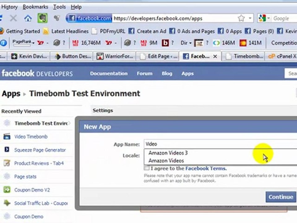 Set Up Your Own Cool New Facebook App