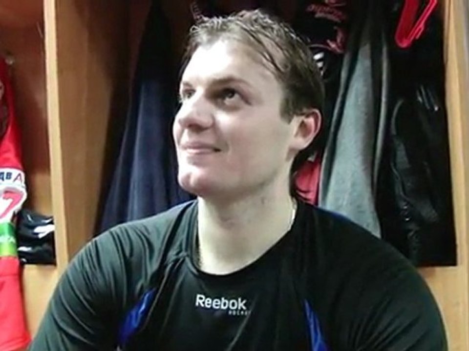 Сергей Борисов после игры с к.Динамо Минск 02.02.12.