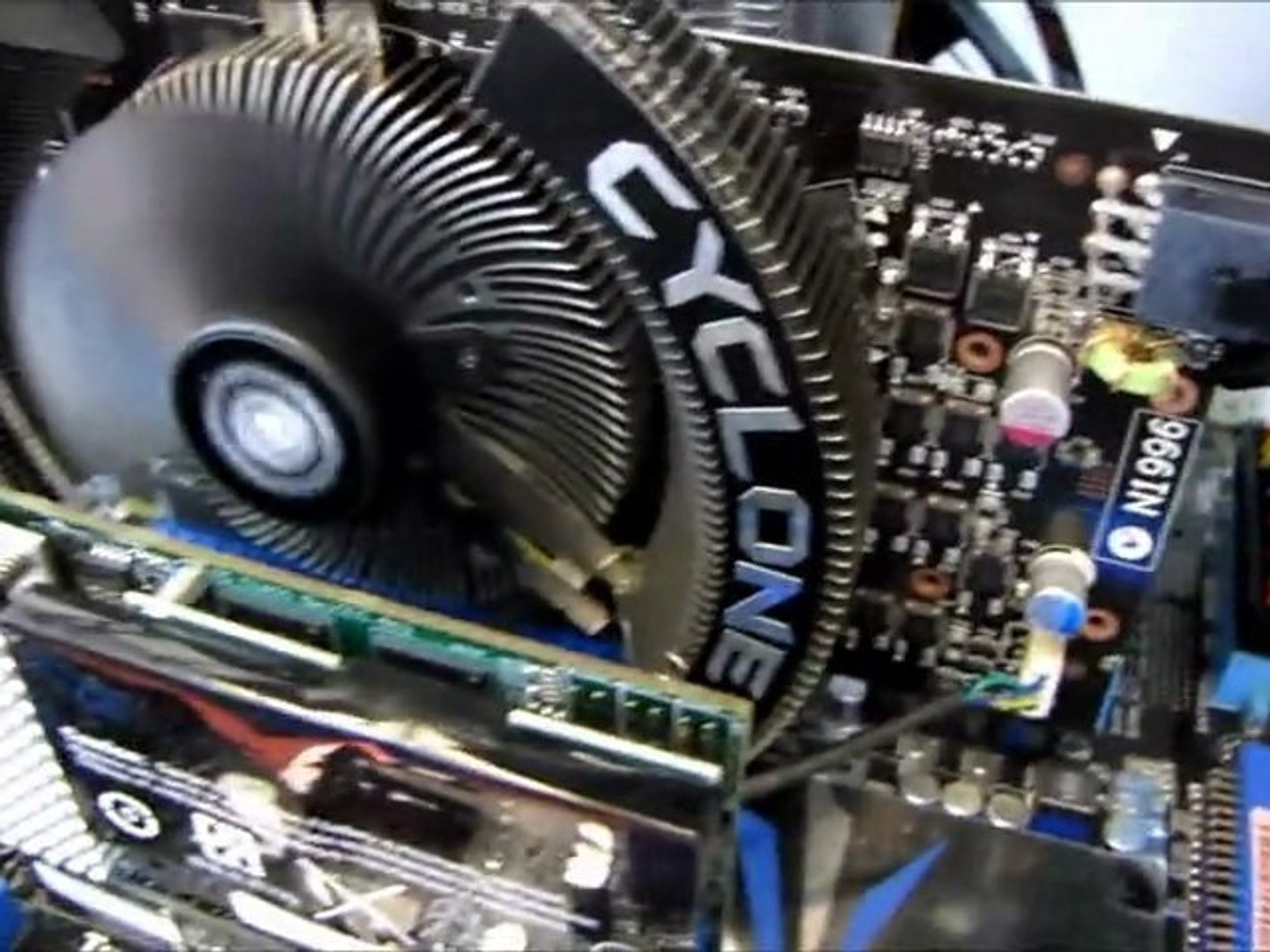 Msi Nvidia Geforce Gts 450 1gb Cyclone Oc Overclocking Results Linus Tech Tips Video Dailymotion