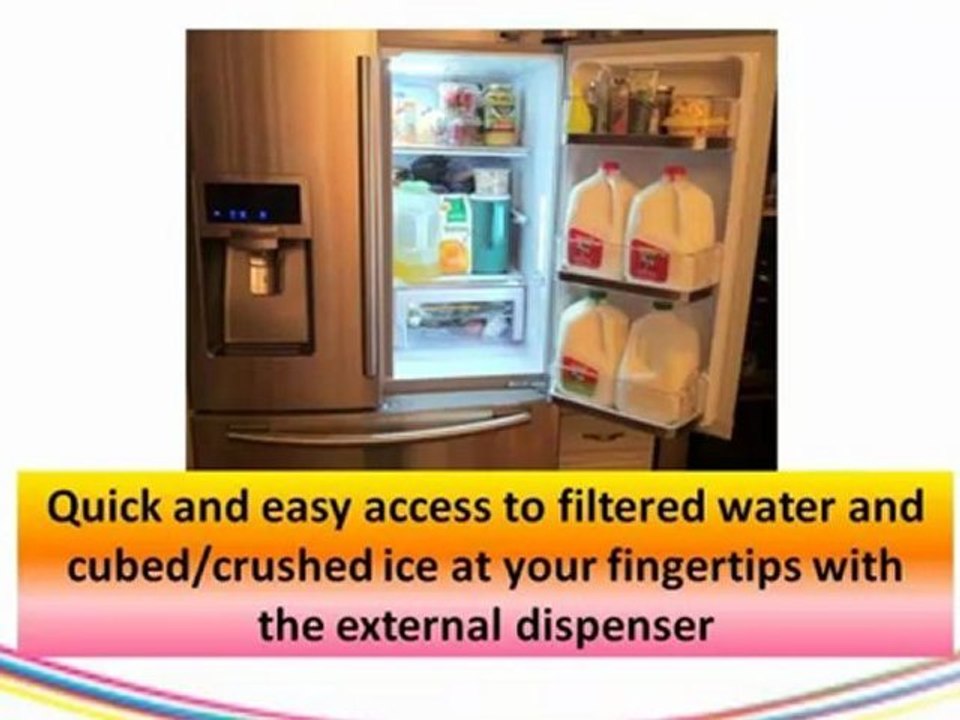 BEST Stainless Steel Refrigerator - Samsung RF4287HARS 28 cu. ft. 4-Door French DooR