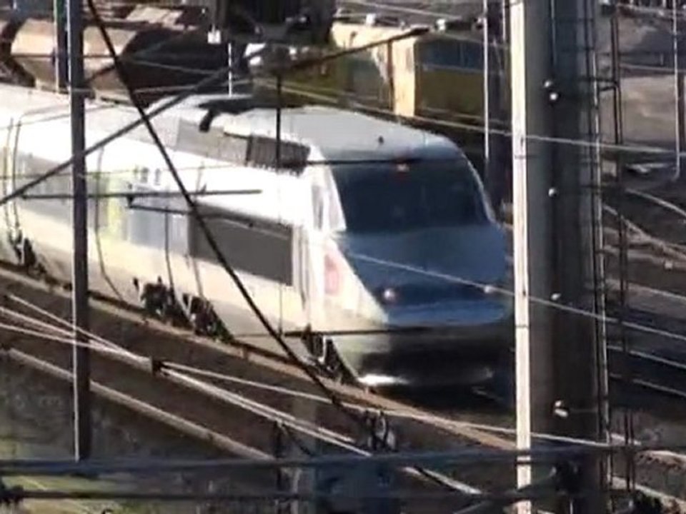 départ du tège Brest-Paris