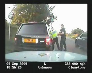 UK Police Filmed Smashing up 70 Year Old Man And His Car