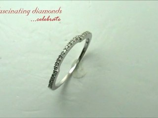 Round Cut Diamond Wedding Anniversary Band Pave Set