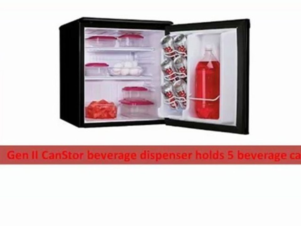 BEST Small Refrigerator - Danby DAR195BL 1.8 cu.ft. All Refrigerator - Black