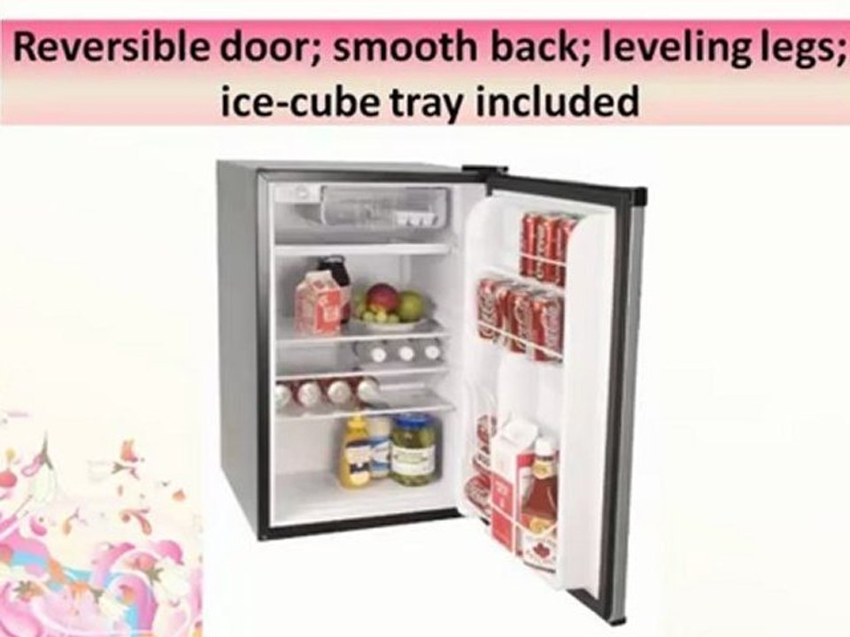 BEST BUY Dorm Refrigerator - Sanyo SR-A2480M 2-2/5-Cubic-Foot Compact Mid-Size Refrigerator