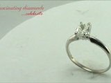 Cushion Cut Solitaire Diamond Engagement Ring In Prong Setting