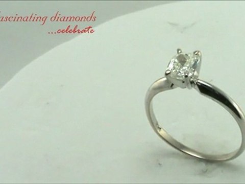 Cushion Cut Solitaire Diamond Engagement Ring In Prong Setting