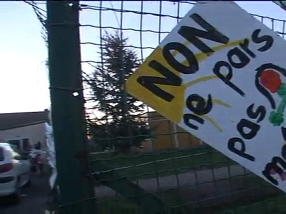 blocage de l'école La Campagne à Bourbourg