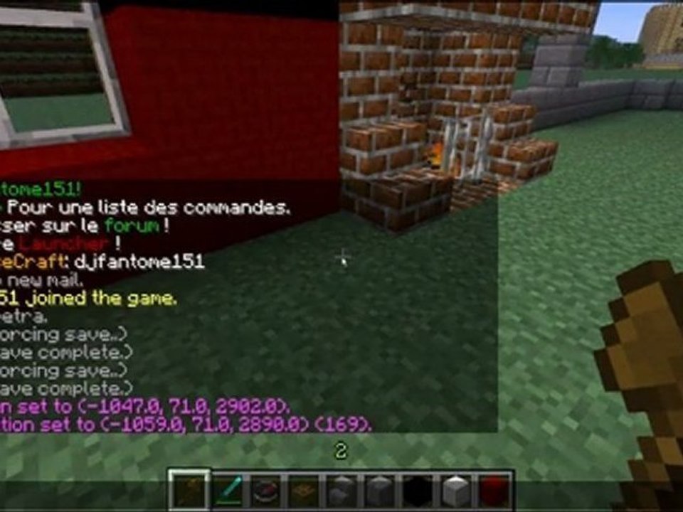 Minecraft construction d'une maison partie 1