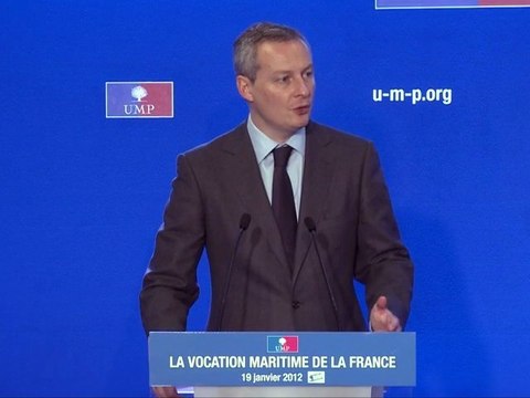 UMP - Bruno Le Maire - La vocation maritime de la France