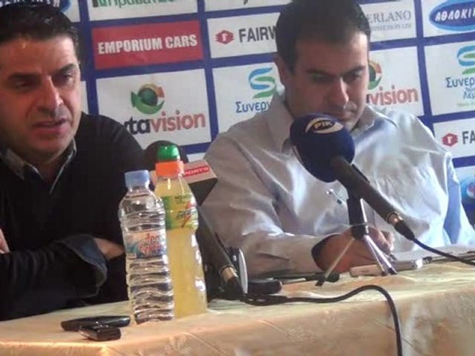 Πάμπος Χριστοδούλου Διάσκεψη Τύπου 1