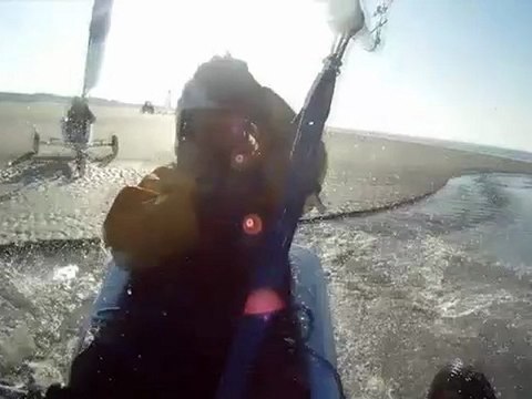 CHAR A VOILE SPORT D HIVER DE LA MER AVEC EOLIA PICARDIE