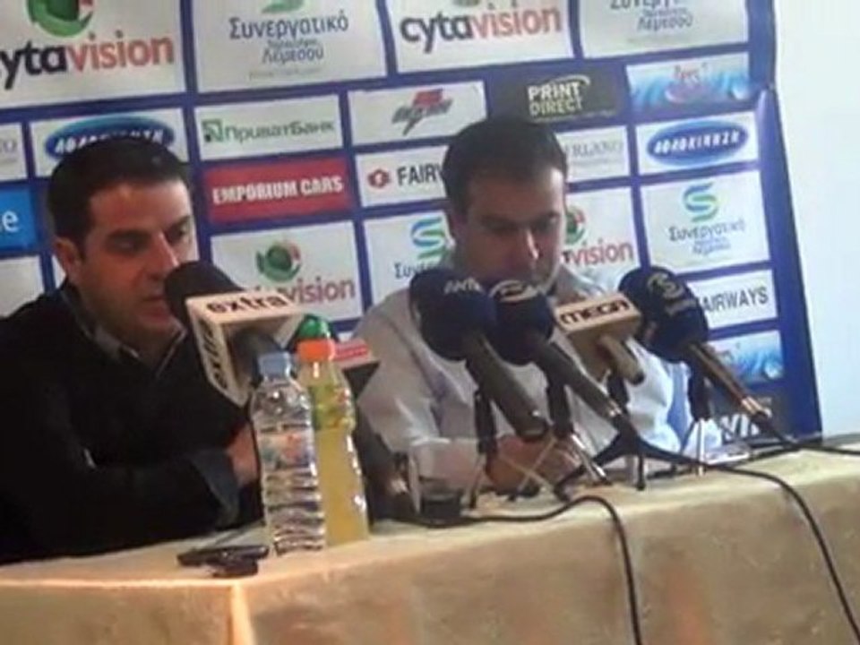 Πάμπος Χριστοδούλου Διάσκεψη Τύπου 2