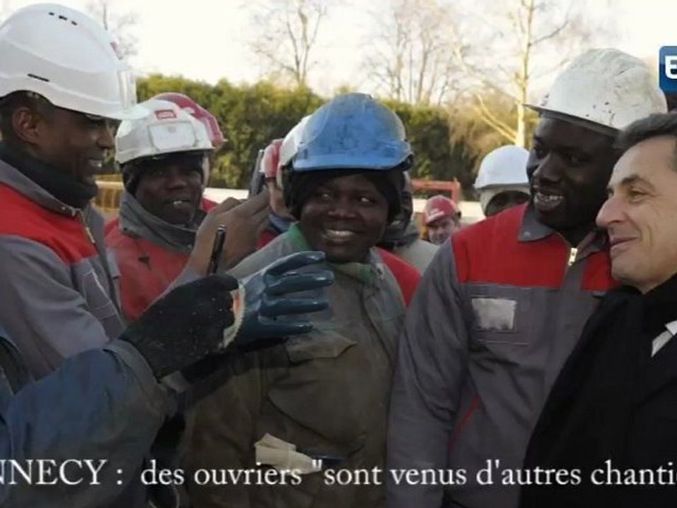 Des ouvriers "sont venus d'autres chantiers"