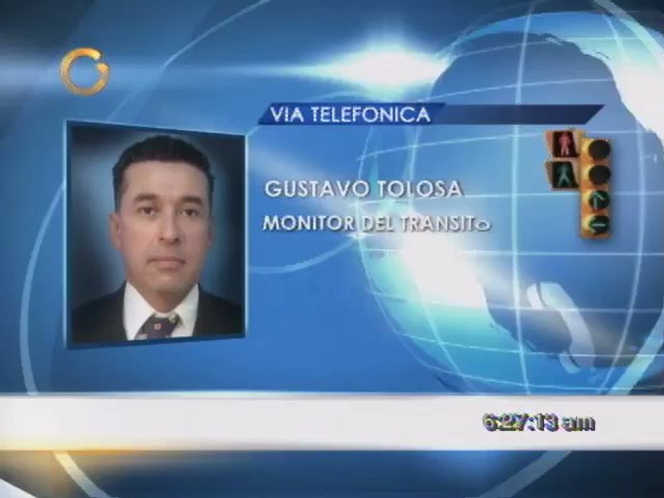 Reporte del tráfico desde Chuao