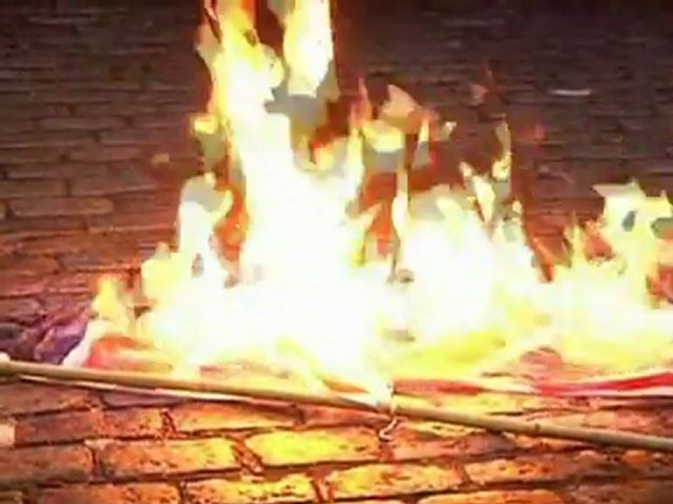 Falkland Islands: Argentinian activists burn Union Jack flag