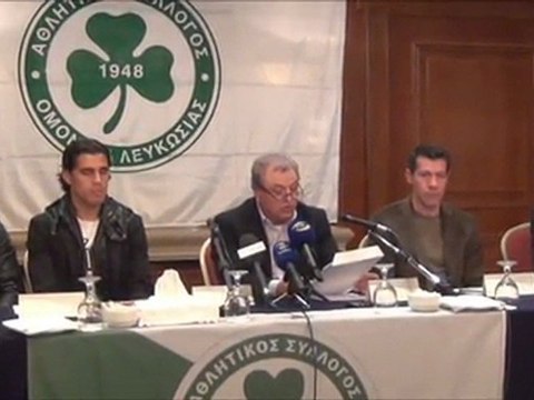 Παρουσίαση Μεταγραφών Ομόνοιας (Δήλωση Μιλτιάδη Νεοφύτου)