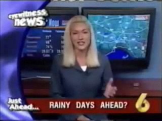 News Anchors Cockfighting Blooper