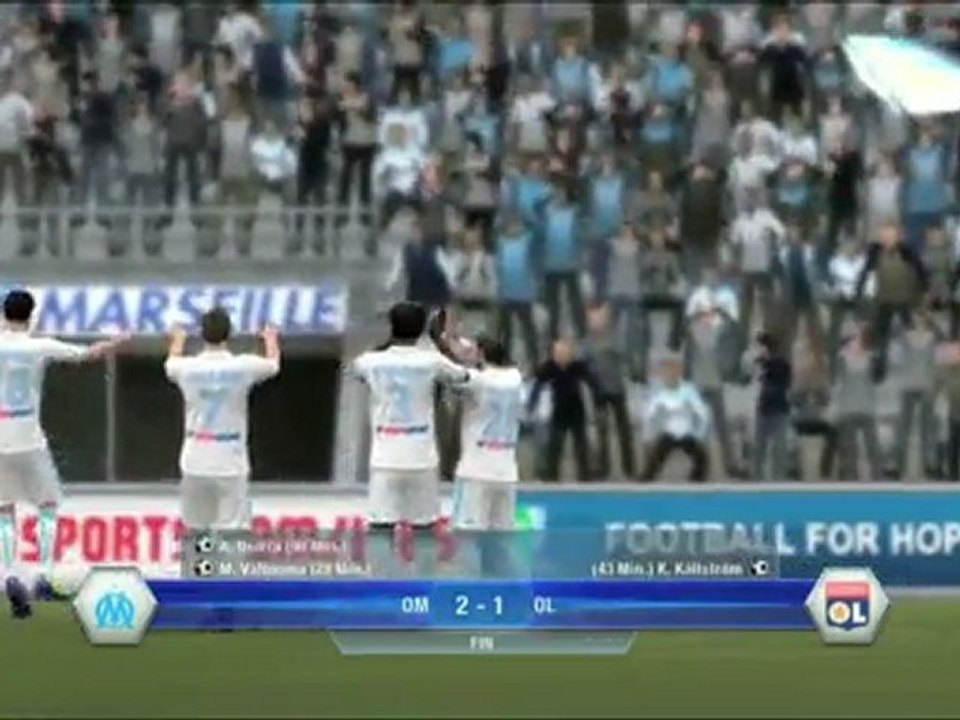 FIFA 12 - Pronos L1 - 22e journée - OM - OL