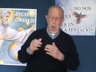Padre nuestro. No nos dejes caer en la tentación.