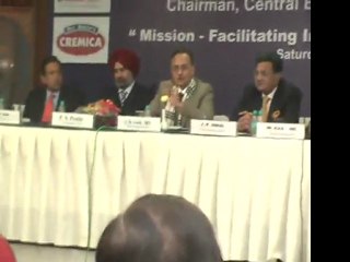 Mr. S.K.Goel, IRS, Chairman, Central Board of Excise & Customs, New Delhi who will address the members on the topic "Mission - Facilitating India Inc. for a Brilliant Future". Part - III