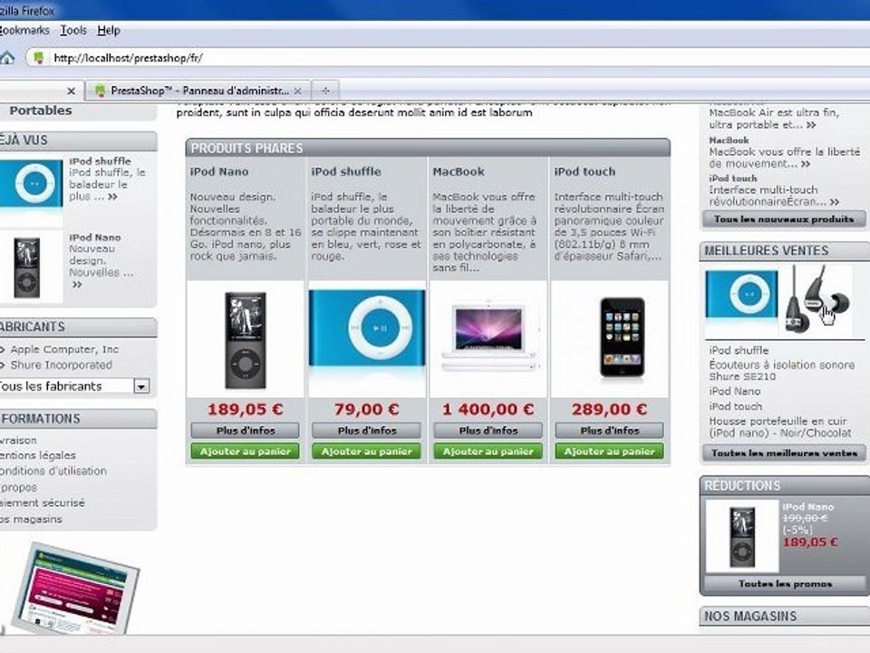 Prestashop : Notification par e-mail