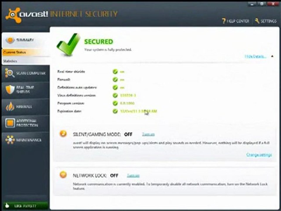 Download Avast Antivirus Pro Internet Security v6.0.1203 Full Version Free!