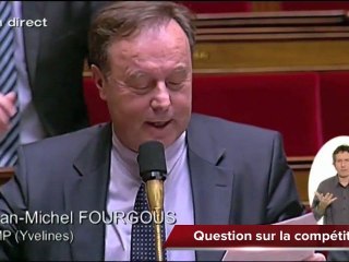 JM FOURGOUS : question sur la compétitivité