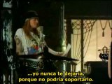 Guns n' Roses - Patience (subtitulado al castellano)