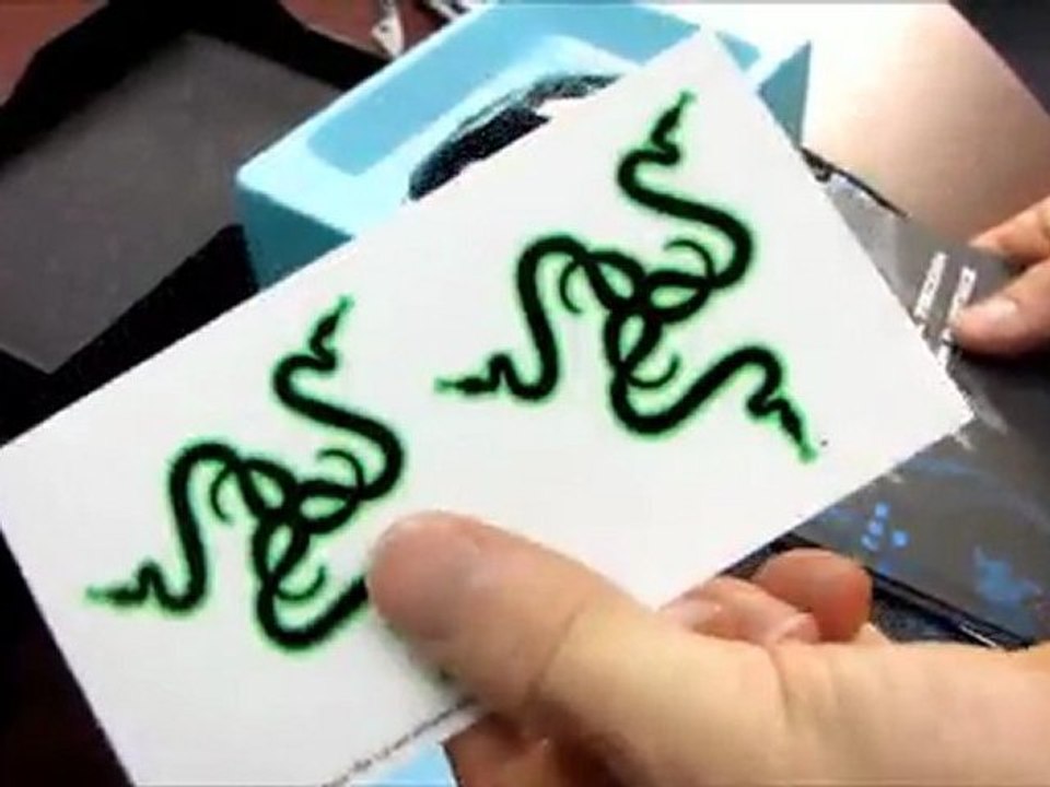 Razer Tron Laser Gaming Mouse Unboxing & First Look Linus Tech Tips