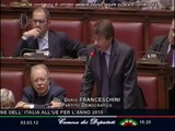 Franceschini - Dichiarazione di voto Legge Comunitaria 2011