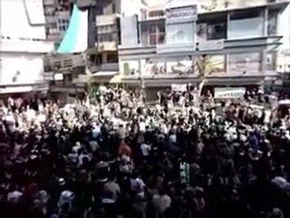 فري برس   ريف دمشق قدسيا  عرس الحرية 3 2 2012