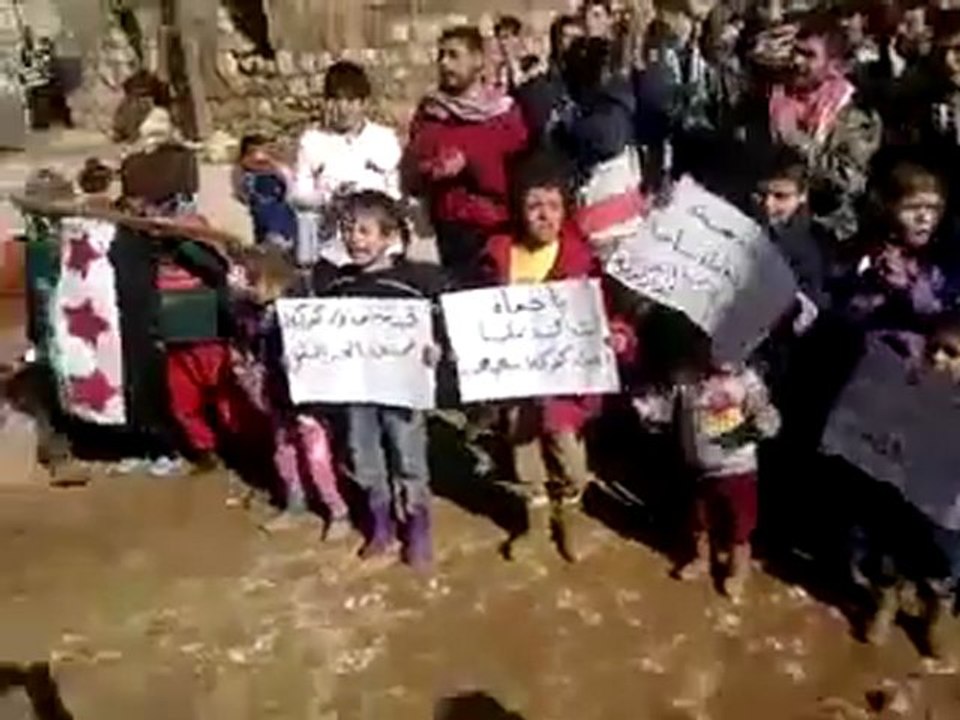 فري برس   ادلب كفر كيلا جمعة عذرا حماه سامحينا 03 02 2012