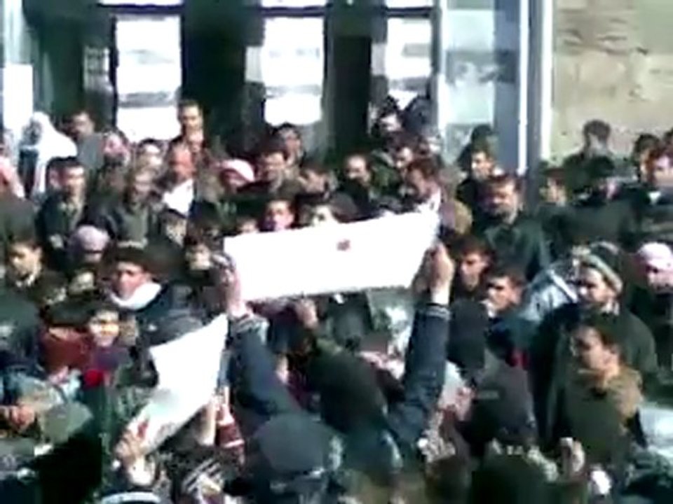 فري برس   جمعة عذرا حماة سامحينا مدينة بزاعة 3 2 2012