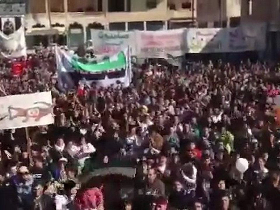 فري برس   إدلب بنش   جمعة عذرا حماه 3 2 2012 ج3