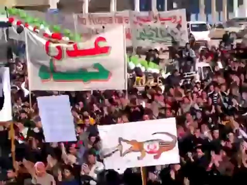 فري برس   إدلب بنش   جمعة عذرا حماه 3 2 2012 ج1