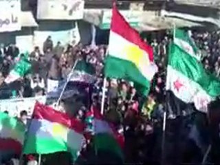 فري بر س   عامودا  أغنية الجيش الحر إهداء من ثوارعامودا 2 2 2012