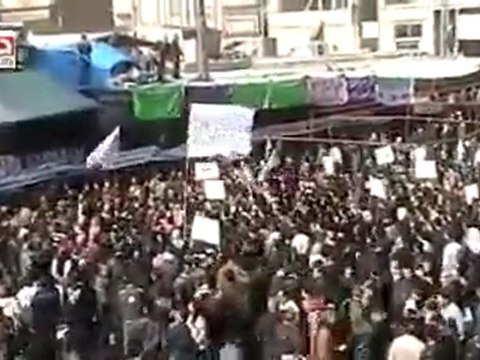 فري برس ريف دمشق دوما مظاهرة جمعة عذرا حماه سامحينا 3 2 2012