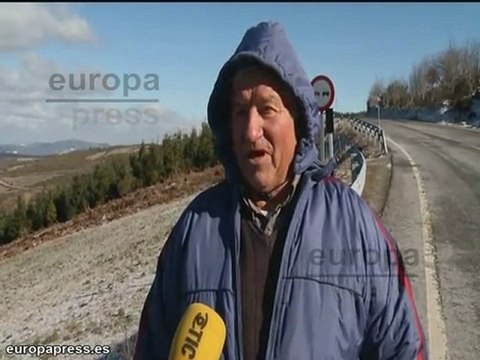 Ola de frío en Los Ancares (Lugo)