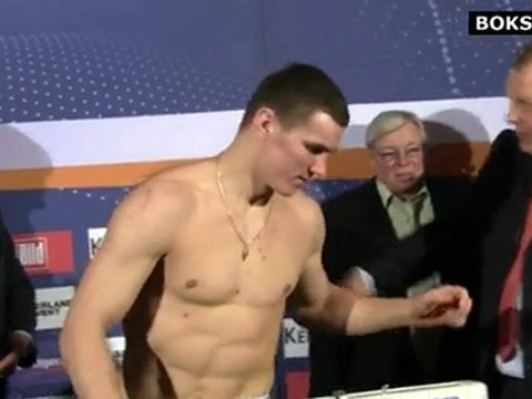 Masternak - Simms: Ważenie przed debiutem Polaka w Sauerland Event