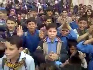 فري برس   حمــاة اللطامنة مظاهرة طلابية حاشدة 2 2 2012