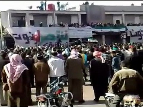 فري برس حماة كرناز مظاهرة صباحية حاشدة 1 2 2012