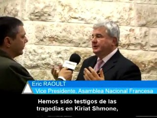 Parlamentarios franceses en Israel