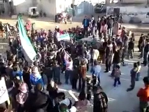 فري برس حلب ابين ذكرى مجزرة حماة 2 2 2012 جـ1
