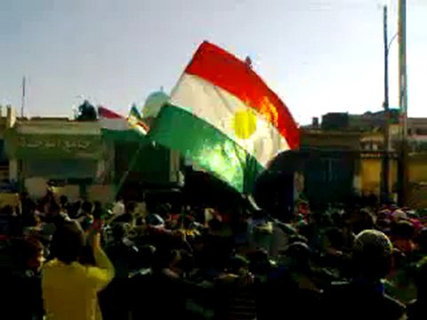 فري برس القامشلي قامشلو مظاهرة ذكرى مجزرة حماه 2 2 2012 ج2