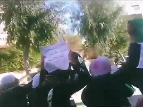 فري برس حلب حي الفرقان ذكرى مجزرة حماة 2 2 2012 ج3