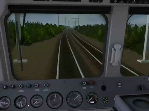 (Trainz) intérieure class 66 ECR+croisement V2N