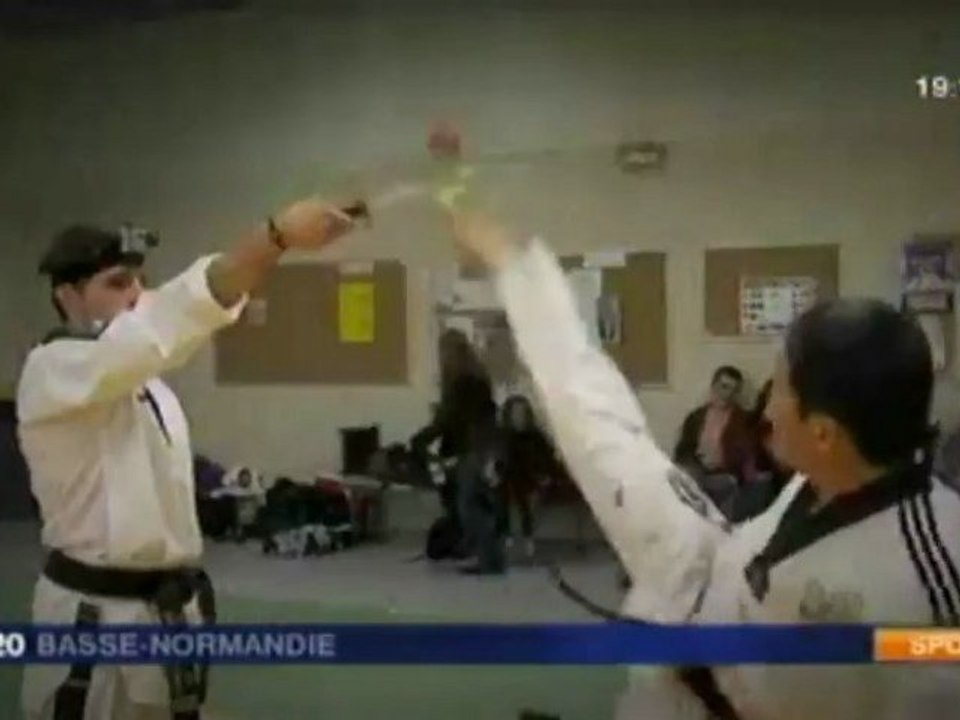 Taekwondo Maitre Park Pil Won FR3 29-01-2012
