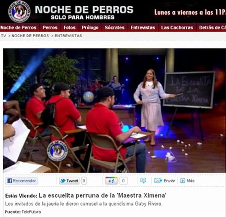 Noche de perros - Escuelita perruna Maestra Ximena -orlando urdaneta